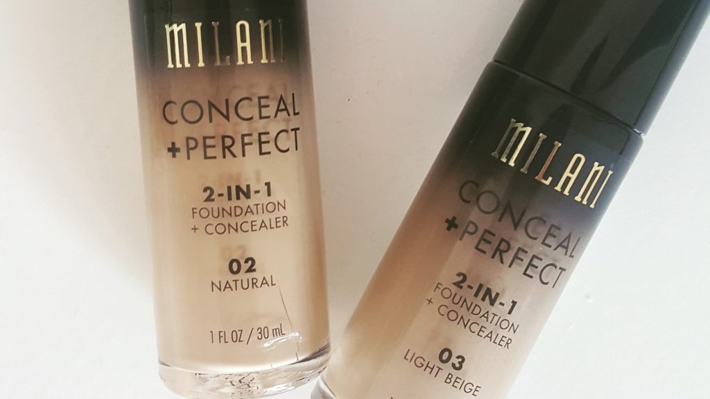 Review: Milani Conceal & Perfect 2-in-1 Foundation and Concealer