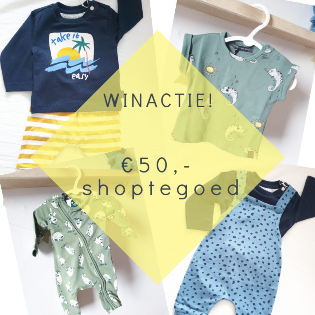 Nieuwe outfits voor de baby + win €50,- shoptegoed!